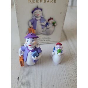Hallmark Grandma Tillie & Willie Huntington ornament 2005 Halloween